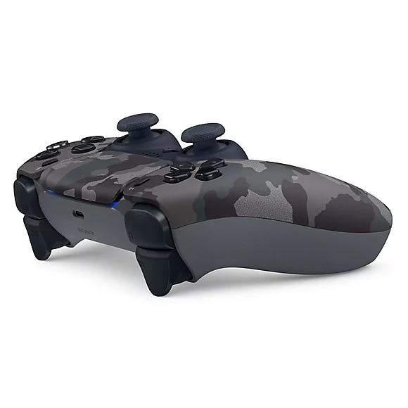 Pack 2 manettes PS5: Blanche + Camouflage