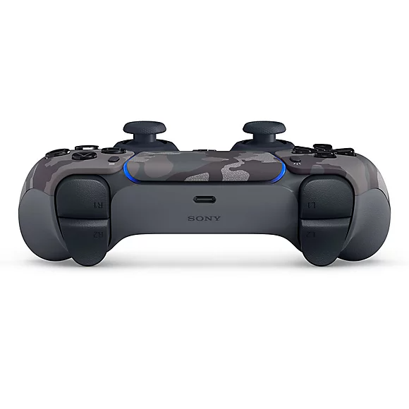 Pack 2 manettes PS5: Blanche + Camouflage